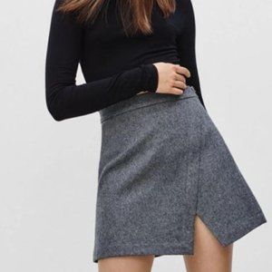 Aritzia Talula Wool Mini Skirt